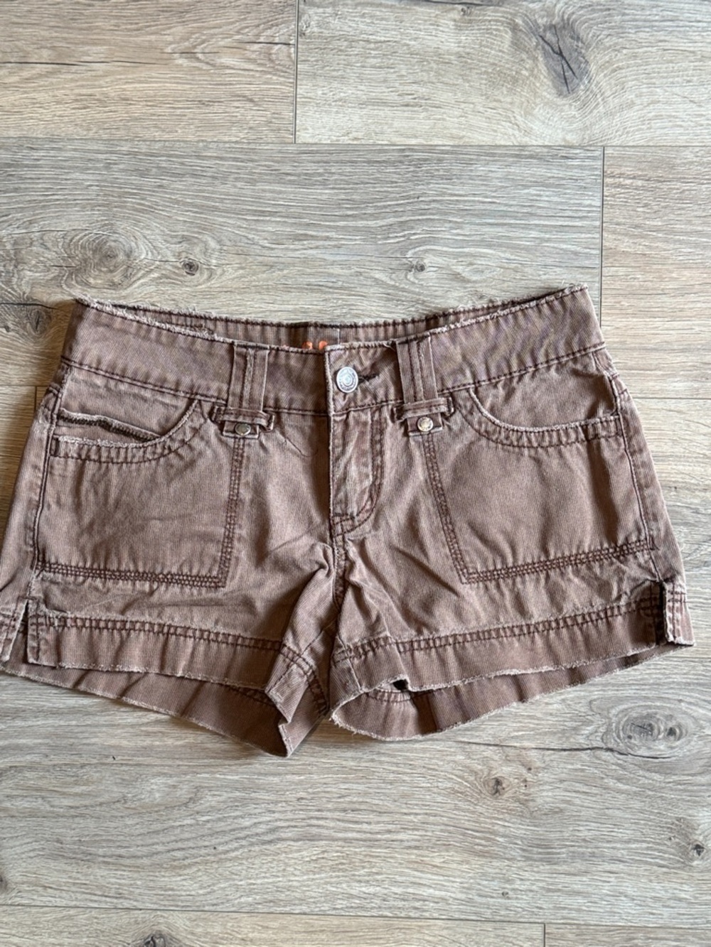HYDRAULIC Vintage Y2K 90s Brown Shorts 5/6